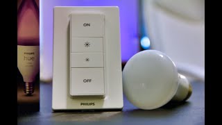PHILIPS HUE DIMMER SWITCH setup walk through and review by Geek Home Living 19,536 views 3 years ago 5 minutes, 49 seconds
