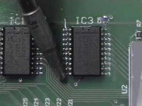 Howard Electronic Instruments Drag Soldering Video...