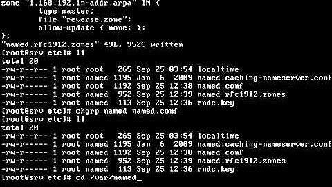DNS Server Configuration in RHEL 5 www wtuto com   YouTube2