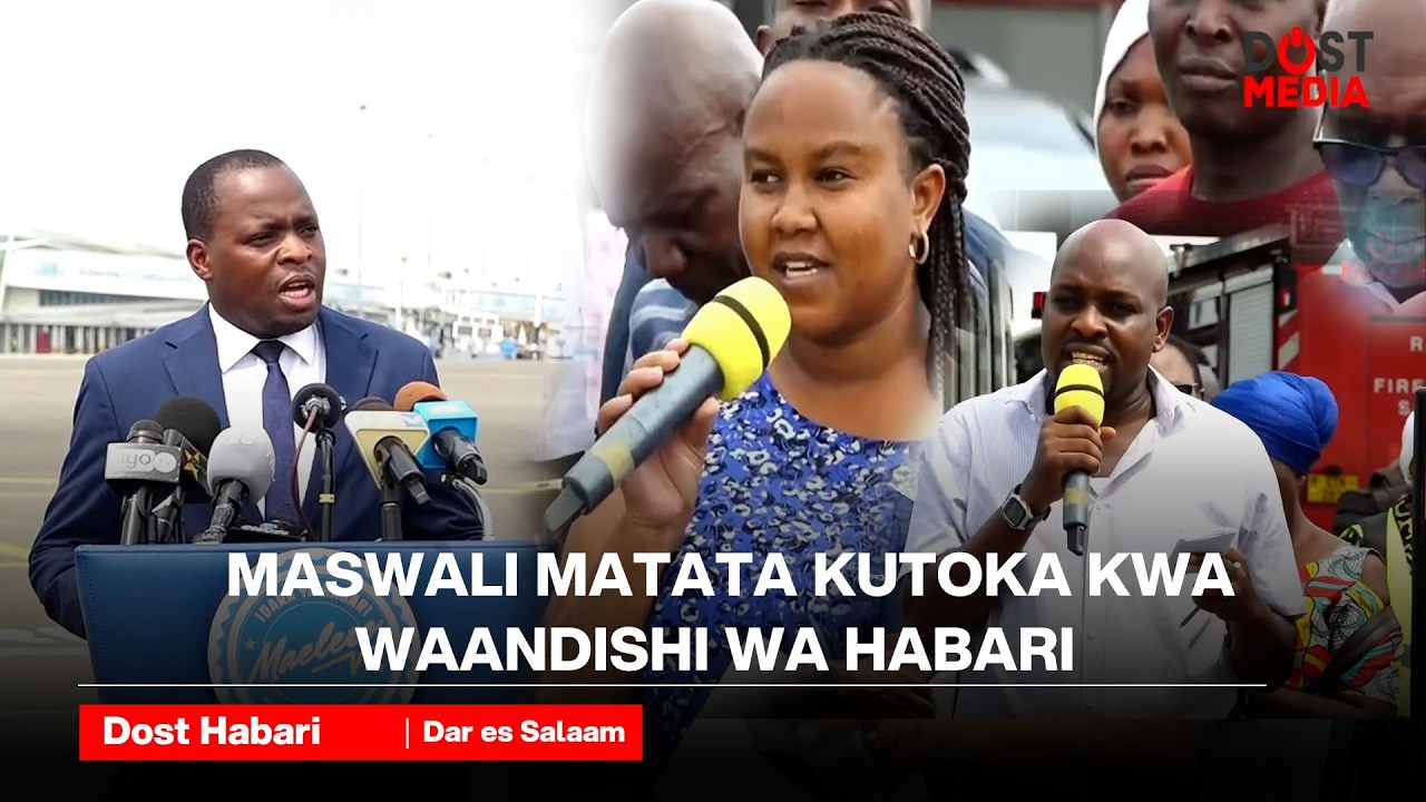 MASWALI MATATA KUTOKA KWA WAANDISHI WA HABARI