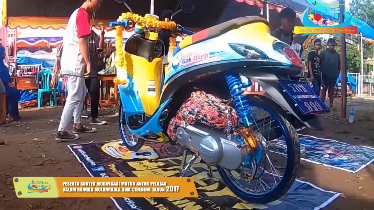 88 Foto Modifikasi Motor Kontes  TeaModifikasi