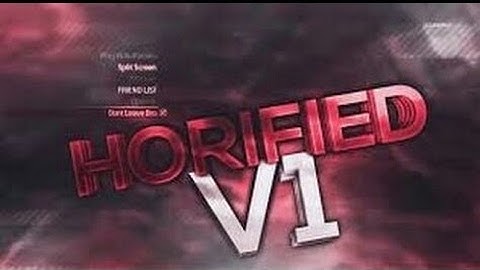 Mw2 Back-Up Horrified V1 Mod Menu