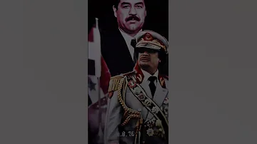 انهالي يادمعة من العين على الاثنين القذافي وصدام حسين 