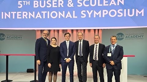 Recap Video of the 5th International Sympoium by the Buser & Sculean Academy