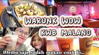 Cafe Super Kece Ada Live Music Juga | Warunk Wow Kwb Malang
