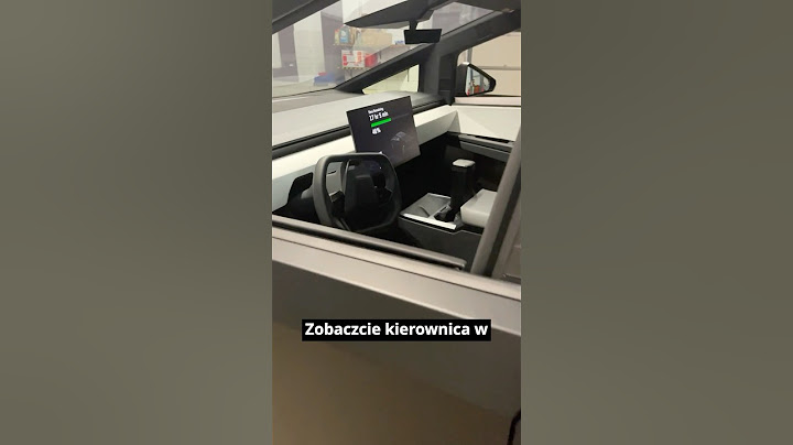 Luźna kierownica w Tesli Cybertruck 🤯#tesla #cybertruck #danielgrzyb #elektromobilność