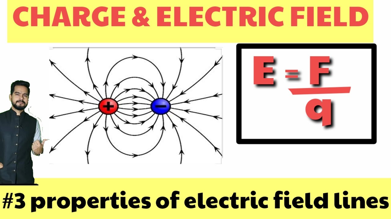 3 Electric field || properties of electric field lines || class 12 physics - YouTube