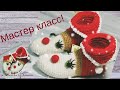 Новогодние Сапожки крючком!  Crochet Christmas boots! Master class from Lyubov Fomin!