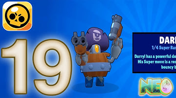 Brawl Stars: Gameplay Walkthrough Part 19 - Darryl Unlocked! (iOS, Android)