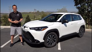 Is the 2023 Toyota Corolla Cross Hybrid the best small AWD SUV for the PRICE