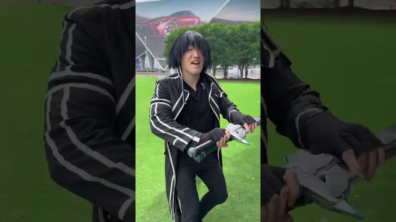Kirito has the power of god AND anime on his side...