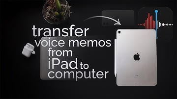 How to Transfer Voice Memos from iPad to Computer (tutorial)