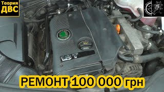 100 000 грн на ремонт мотора Skoda Superb 1.8 TURBO