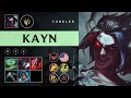 Kayn Jungle vs Taliyah - NA Grandmaster Patch 25.24