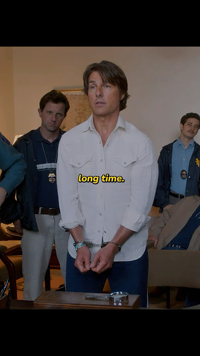 Tom Cruise outsmarted the entire police force 😲 #movie #series