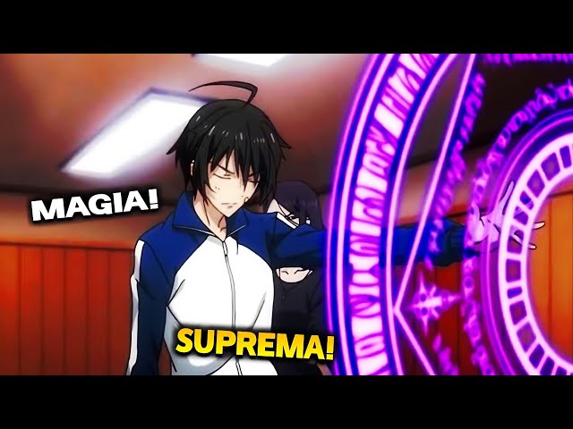 TOP 10 ANIMES DE MAGIA FANTASIA E AVENTURA ONDE O PROTAGONISTA É OVERPOWER!  (ANIMES DUBLADOS)🧙‍♂️ 