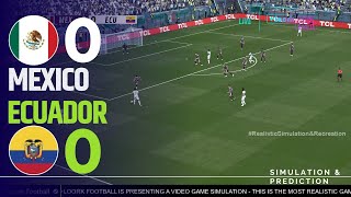 Thumbnail for ⚽ Mexico 0-0 Ecuador 🏆COPA AMERICA 2024 | Highligths | Simulación y recreación de videojuego