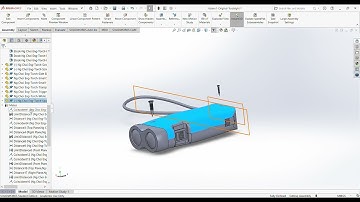 SOLIDWORKS Hand Crank Torch Tutorial Advanced Mating