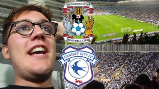 *CLASS FANS, SCENES AND A RED CARD?!* | COVENTRY CITY 1-0 CARDIFF CITY | *VLOG* | 15/9/21