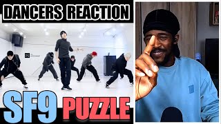 PRO DANCER REACTS TO SF9 - 'Puzzle' Choreography Video