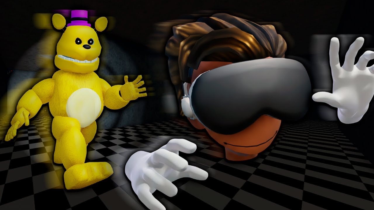 NUNCA MAIS JOGO FAST FREDBEAR do ROBLOX no VR!