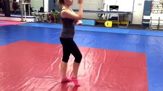Four directional circle. Hapkido. Sandy Sunshine