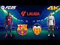 FC 25 - Barcelona vs Valencia Ft. Yamal, Rashford | La liga 25/26 Full Match | PC™ [4K60]