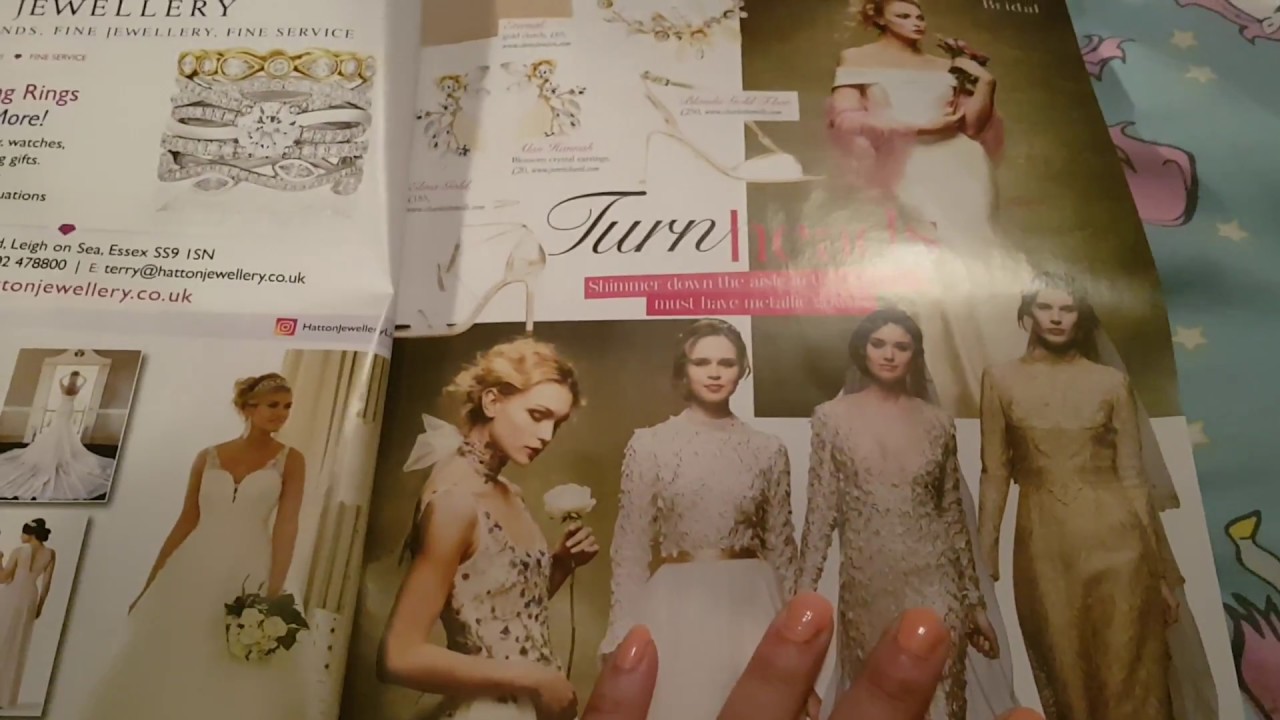 #Asmr - Close Up Whispering & Looking through a Wedding Magazine!