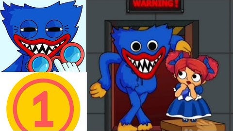 Displace It - Brain puzzle- Poppy Playtime All Levels 1-50 Part-1 Android Walkthrough #Brainpuzzle