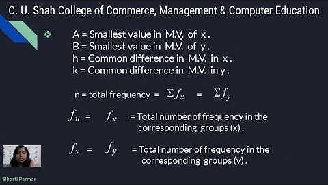B.B.A SEM 3 STATISTICS PART 8 BY PROF. BHARTI PARMAR