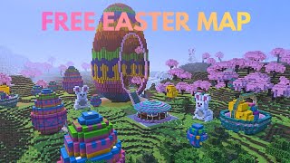 Explore My Full Easter Minecraft Map 🐣 (Free Download!)