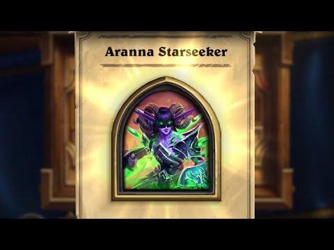 Aranna Starseeker - New Demon Hunter Hero (Hearthstone)