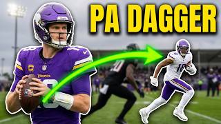 2024 Minnesota Vikings Offense - PA Dagger Concept