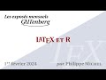 LaTeX et R —Philippe Michel — Exposé mensuel de GUTenberg #TeXLaTeX