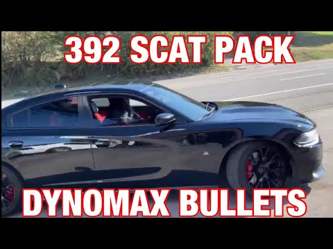 2016-dodge-charger-392-hemi-scat-pack-dual-exhaust-w/-dynomax-bullets!!