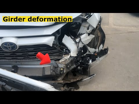 تقنيات إصلاح مذهلة لتويوتا 4 الاصطدام الأمامي