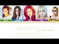 BLACKPINK (블랙핑크) WHISTLE (JP VER.) (Karaoke) [Color Coded Lyrics PT-BR/Rom/Kan/가사] You as a member