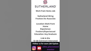 Sutherland Careers 2025: How to Apply for Work-from-Home Jobs