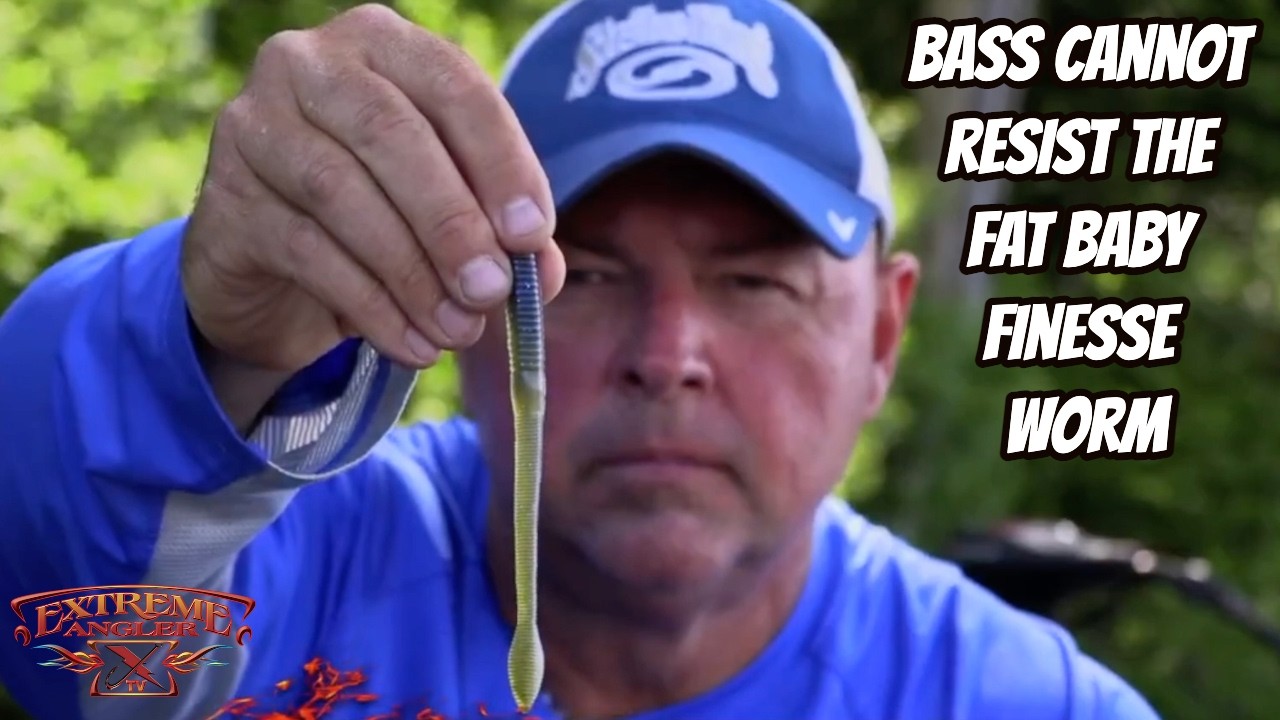BASS CANNOT RESIST THIS FAT LITTLE WORM- Bass Tactics