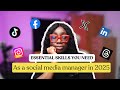 Social Media Management For Beginners Essential Skills Every Social Media Manager Must Have In 2025 