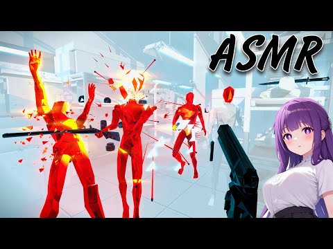 АСМР МЕНЯ ЗАСОСАЛО В ИГРУ - Superhot