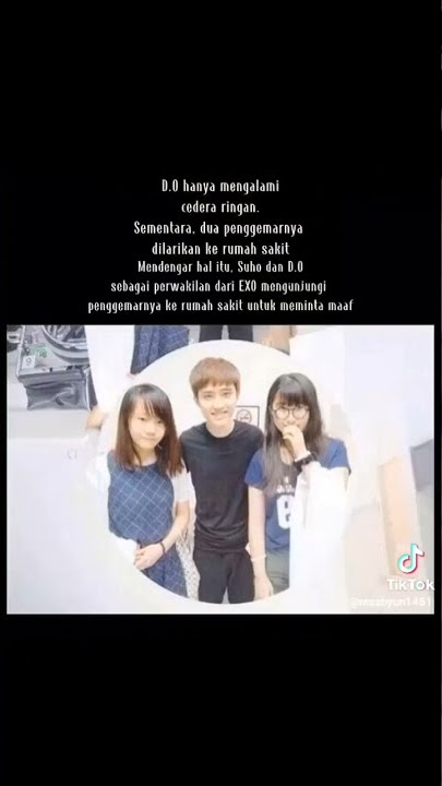 D.O. Exo pernah alami insiden jatuh saat konser di Hongkong hingga membuat 2 fans dilarikan ke RS ~