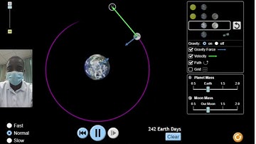 Gravity and Orbits Simulation | Science Experiment | Virtual Lab Simulation