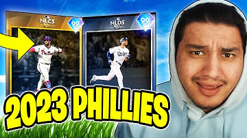 I BUILT THE UPDATED *2023* PHILLIES W/ 99 TREA TURNER...