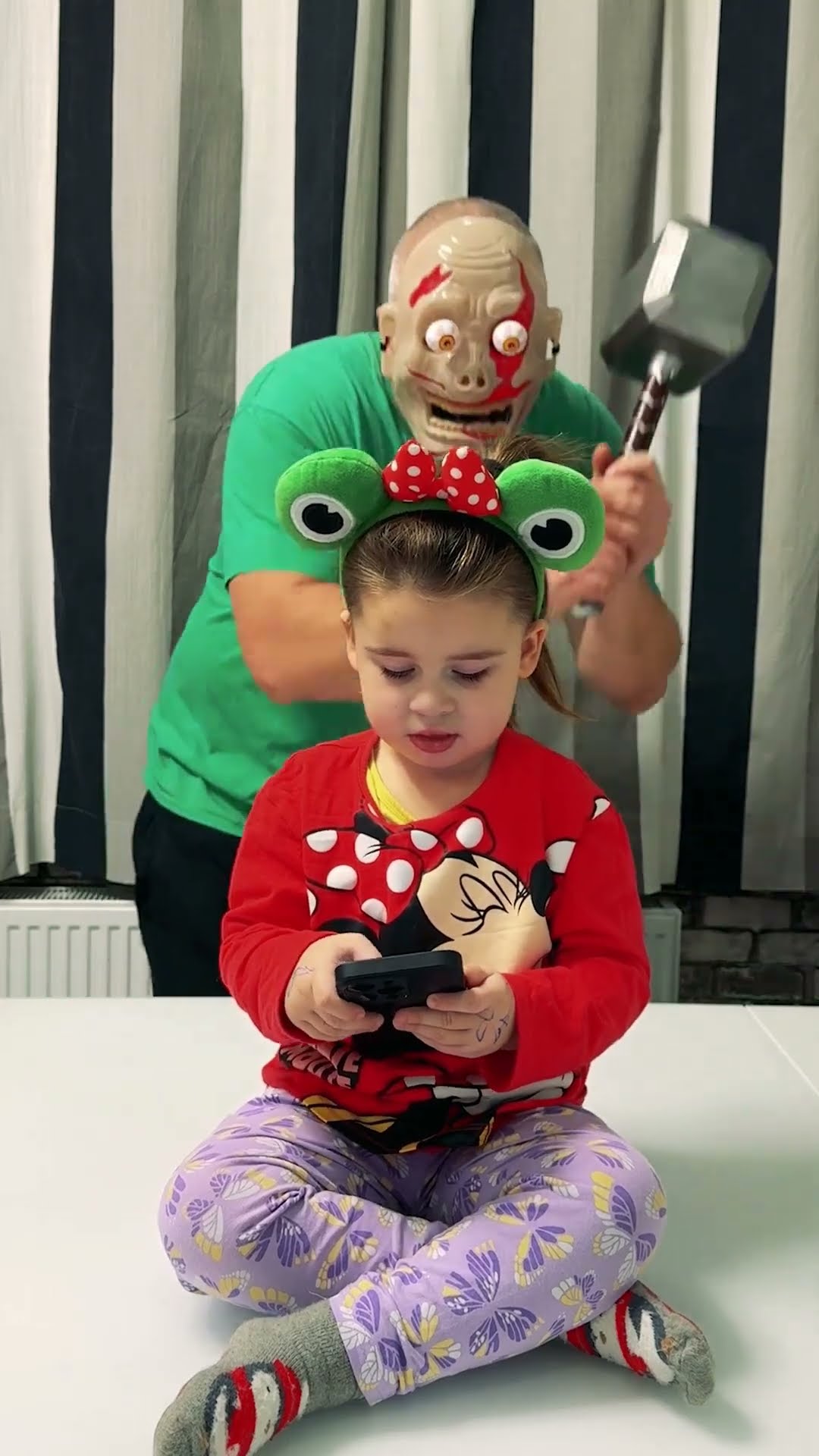 comedy: ?baby prank over monster?❤️?