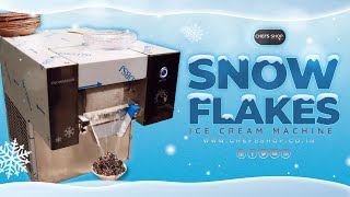 Snow Flakes Ice Cream Machine | Full Review | Commercial Snow Flakes Ice Cream Maker Machine