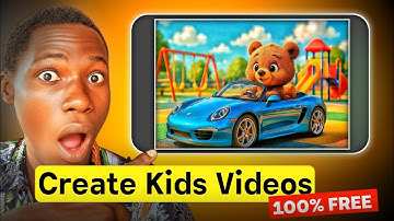 How to Create Kids Nursery Rhymes videos Using Free AI (on Phone)