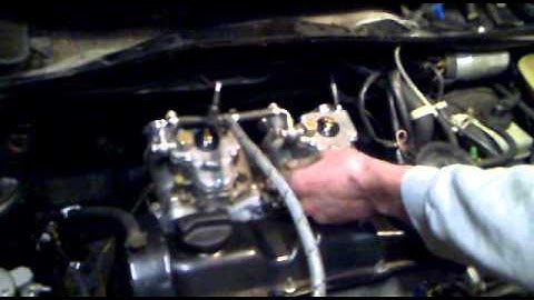 1st Start weber Dcoe 40 Vw golf Gti 8S