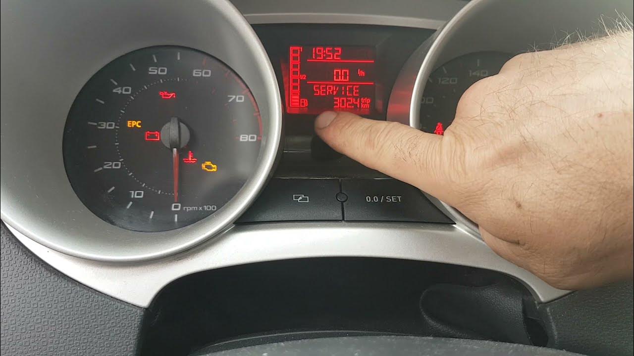 Seat 6J Service zurücksetzen (reset) YouTube