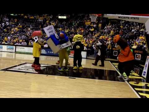 Mascot Mania Basketball Wichita State